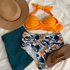NWT High Waisted Swim Suit